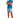 Cadiz Regular Fit UPF 50+ Blue Men Rashguard