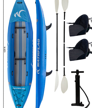 Inflatable dropstitch Tandem Touring Kayak 420 SET