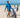 Barcelona LS Bodyfit UPF 50+ Blue Men Rashguard
