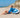 Murcia LS Regular Fit UPF 50+ Blue Women Rashguard