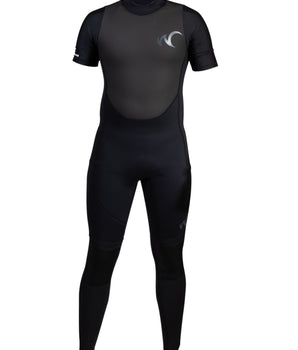 Watrflag wetsuit Brisbane Men short sleeves - 3mm neoprene wetsuit with lycra short sleeves
