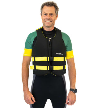 Watrflag swim suit Bordeaux Unisex Black - all-round water sports life jacket