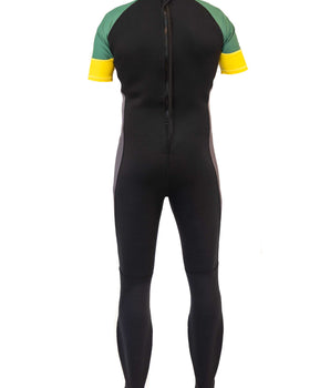 Watrflag wetsuit Tarifa Men short sleeves - 3mm neoprene wetsuit with lycra short sleeves